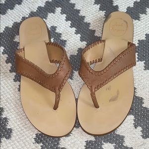 Size 9 - Tan Jack Rogers Sandals